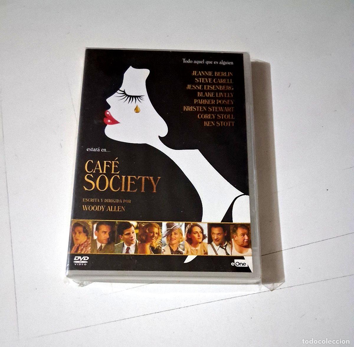 Cine: DVD &rdquo;CAFE SOCIETY&rdquo; WOODY ALLEN JEANNIE BERLIN STEVE CARELL BLAKE LIVELY JESSE EI