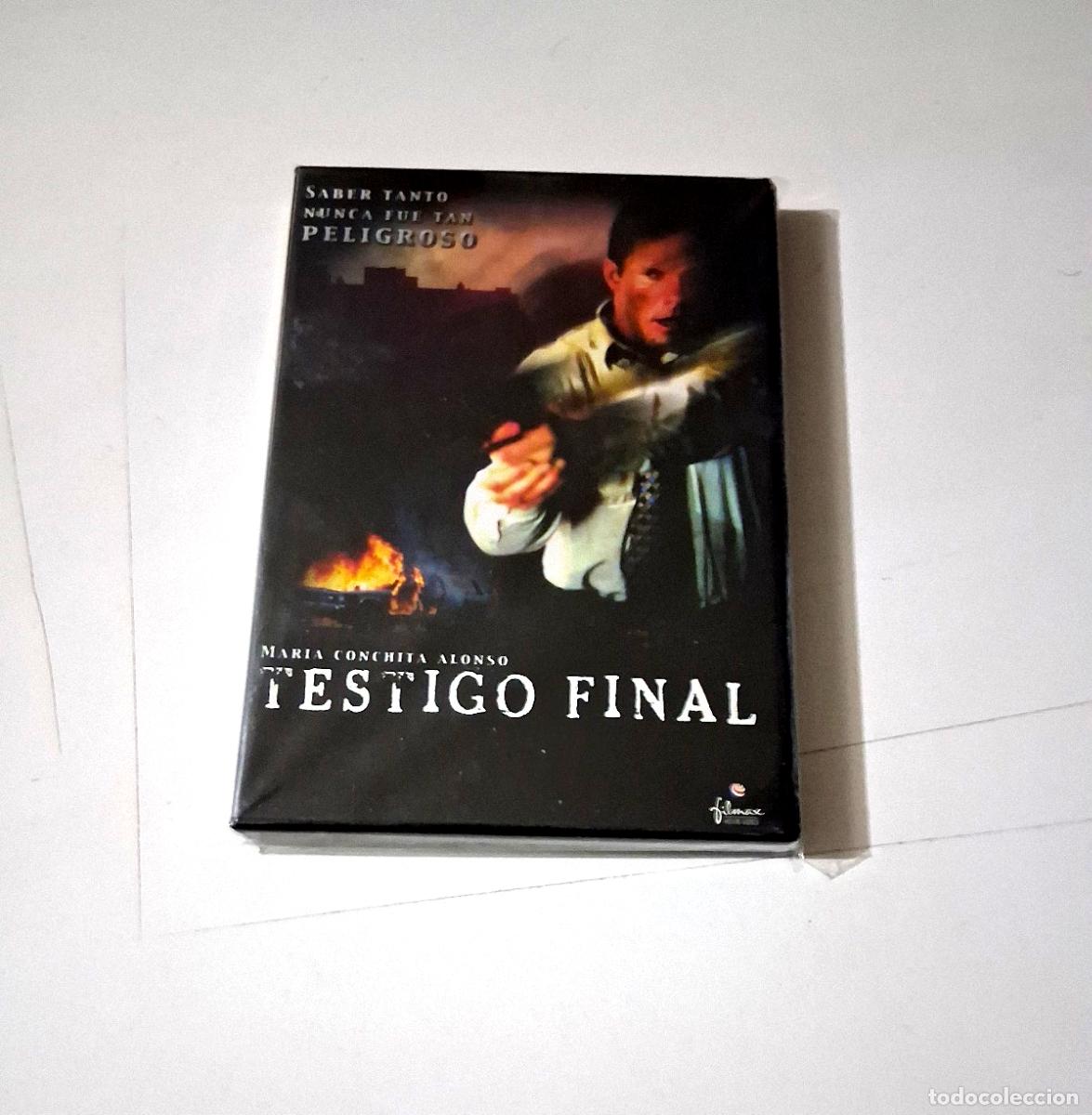 Cine: DVD &rdquo;TESTIGO FINAL&rdquo; MARIA CONCHITA ALONSO