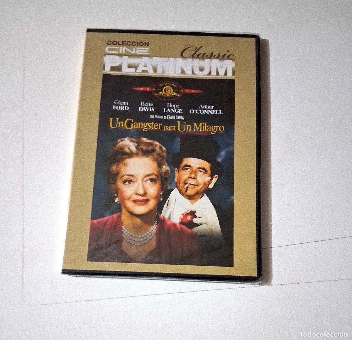 Cine: DVD &rdquo;UN GANGSTER PARA UN MILAGRO&rdquo; PRECINTADO SEALED CAJA SLIM FRANK CAPRA GLENN