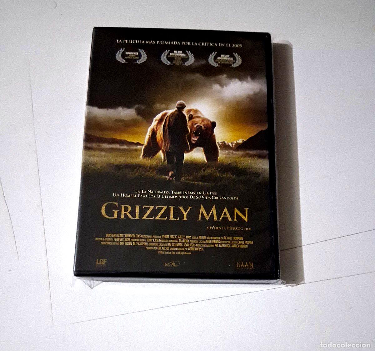 Cine: DVD &rdquo;GRIZZLY MAN&rdquo; COMO NUEVO WERNER HERZOG