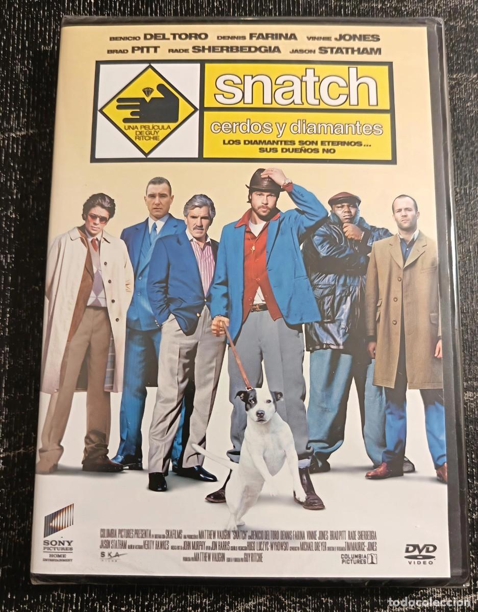 Cine: DVD SNATCH CERDOS Y DIAMANTES (precintada y descatalogado BRAD PITT,BENICIO DEL TORO,JASON Statham)