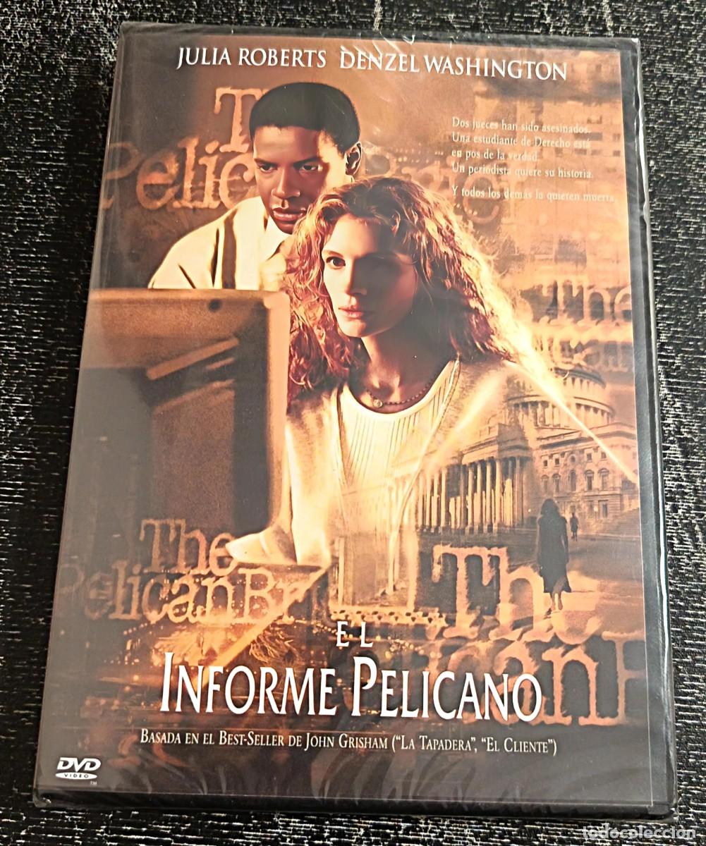 Cine: DVD EL INFORME PEL&Iacute;CANO (precintada y descatalogado con JULIA ROBERTS, DENZEL WASHINGTON)