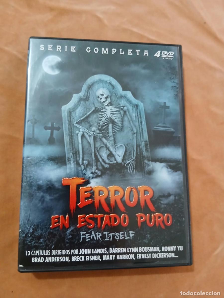 Cine: TERROR EN ESTADO PURO - SERIE COMPLETA 4 DVDs 560 Minutos