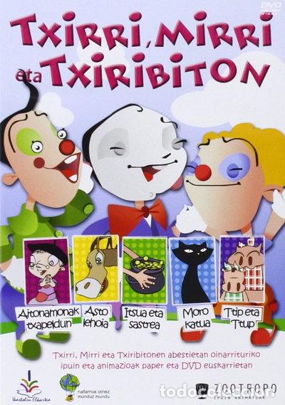 Cine: Txirri, Mirri eta Txiribiton - Zootropo Ipuin Animatuak- 9788477037842