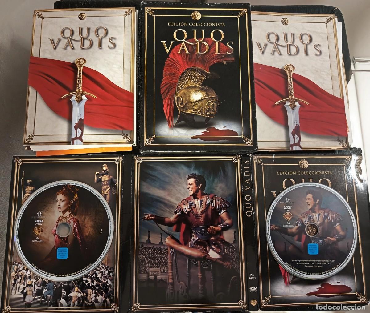 Cine: Dvd QUO VADIS ( descatalogado EDICION COLECCIONISTA/DVD 2 DISCOS+FOTOS-POSTALES