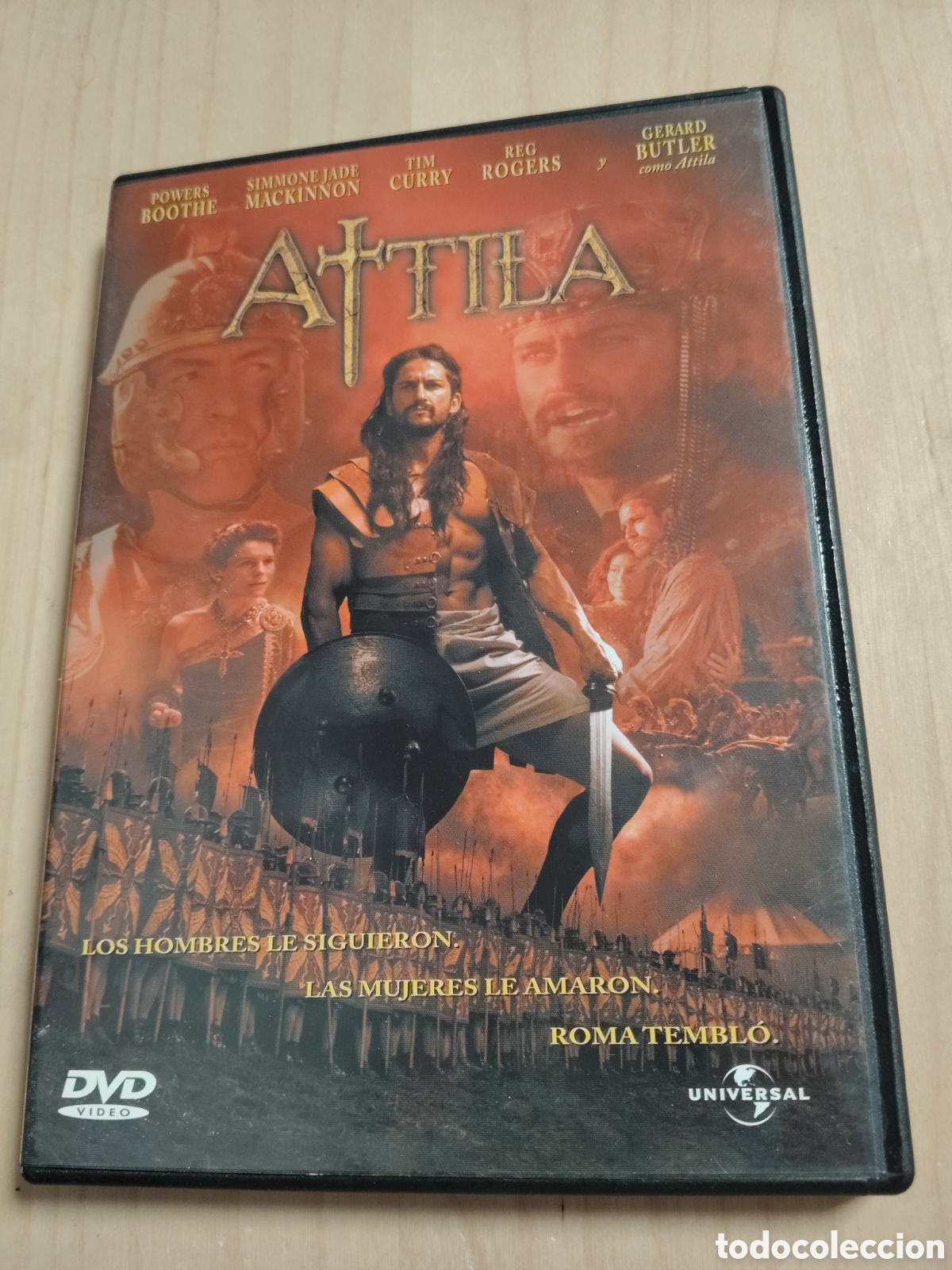 Cine: RD167 attila DVD SEGUNDAMANO