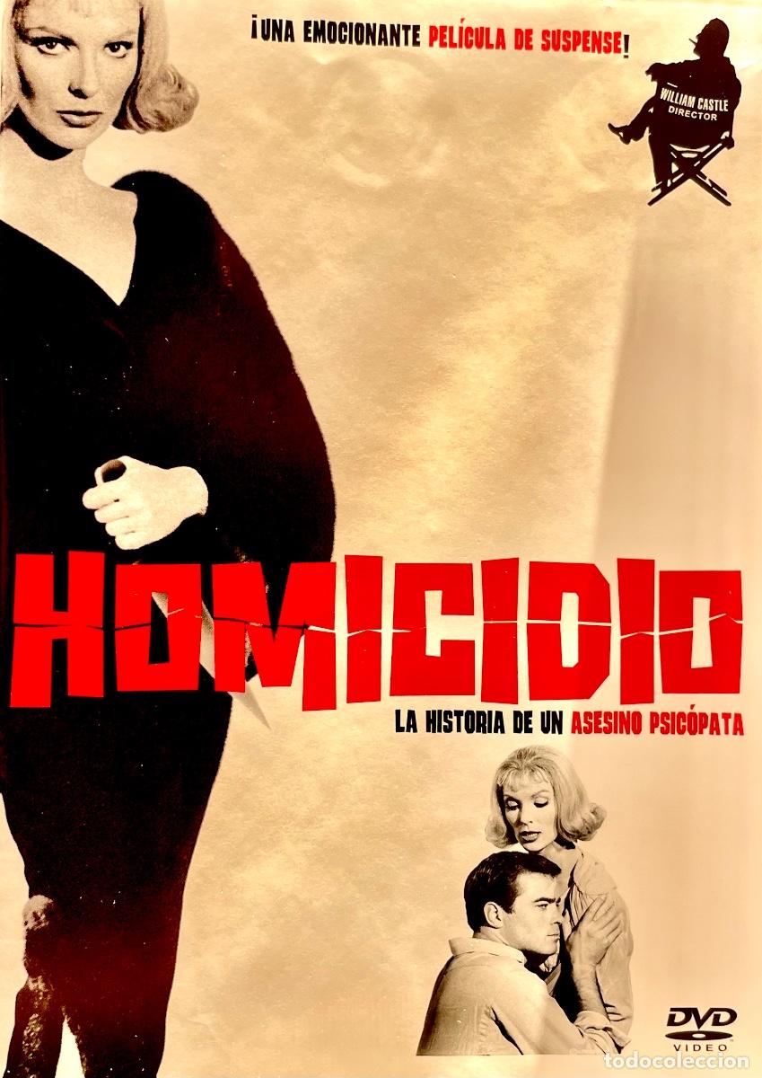Cine: DVD. HOMICIDIO. Joan Marshall. Patricia Breslin. Glenn Corbett. Eugenie Leontovich. William Castle.