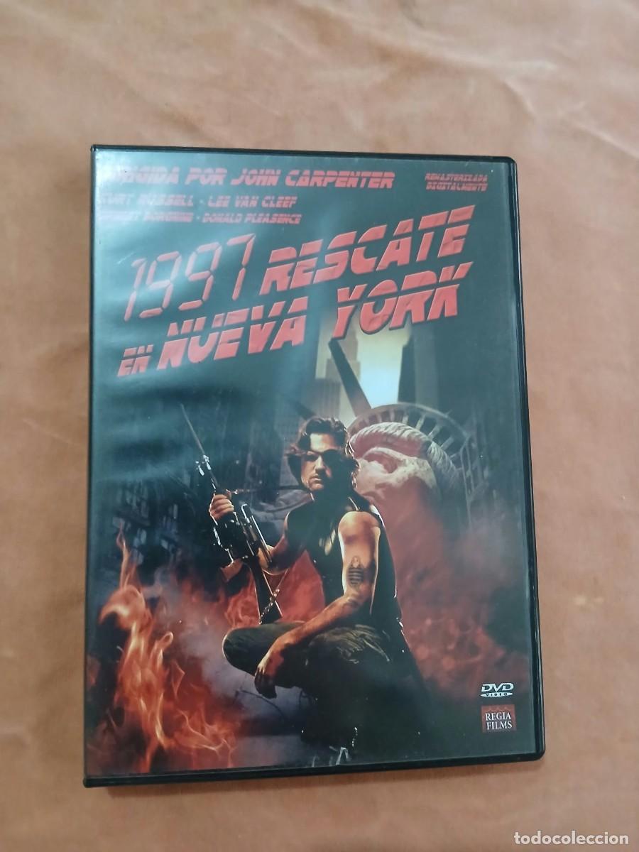 Cine: DVD - 1997 RESCATE EN NUEVA YORK - JOHN CARPENTER - LEE VAN CLEEF - ACCI&Oacute;N