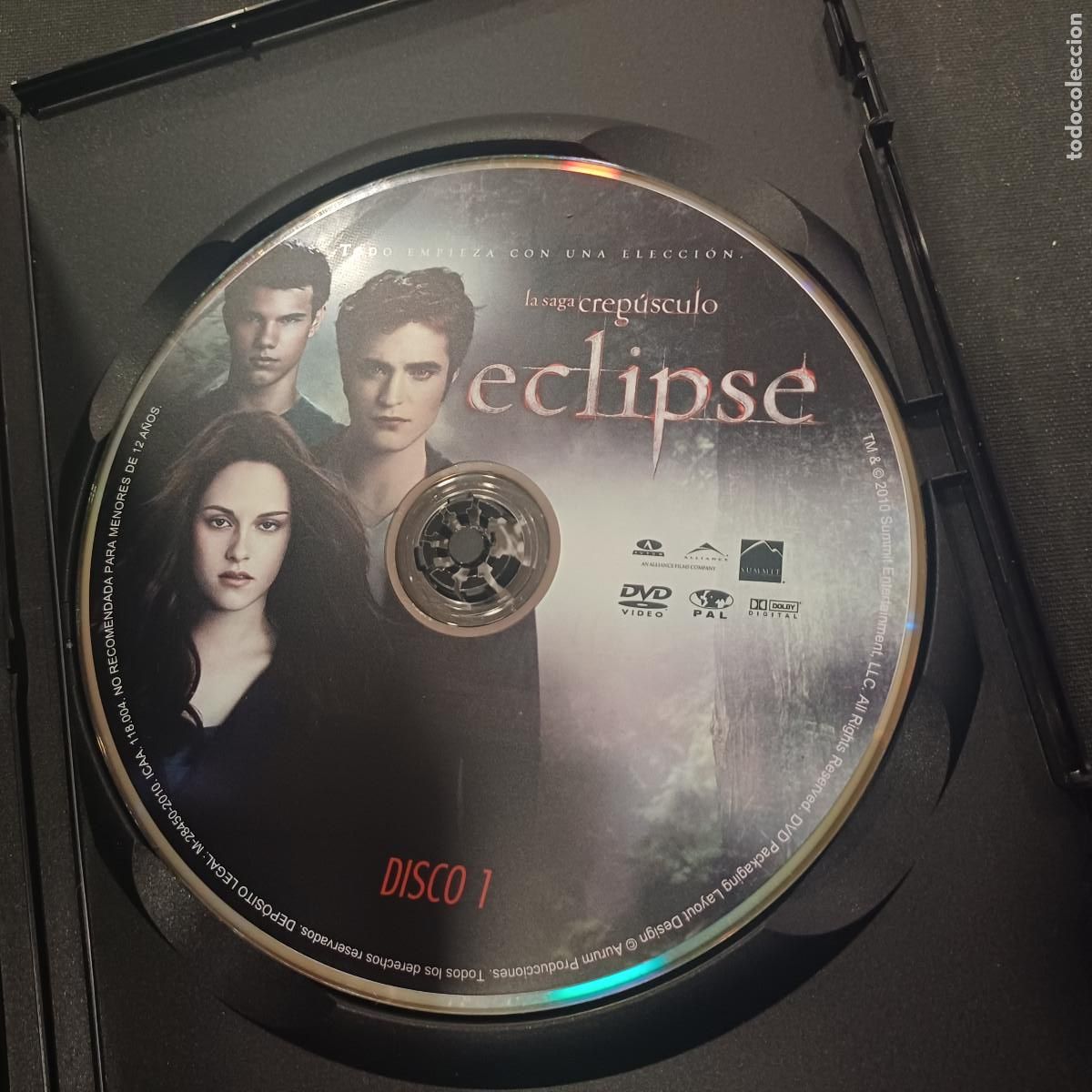 Cine: LA SAGA CREPUSCULO/ECLIPSE/DVD. - Foto 2