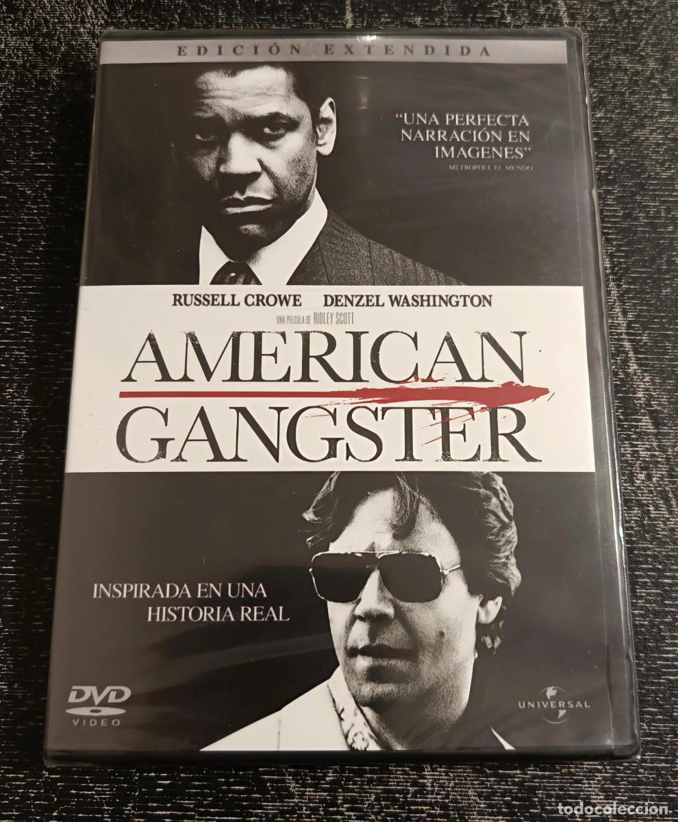 Cine: Dvd AMERICAN Gangster ( precintada edici&oacute;n extendida con RUSSELL CROWE, DENZEL WASHINGTON)