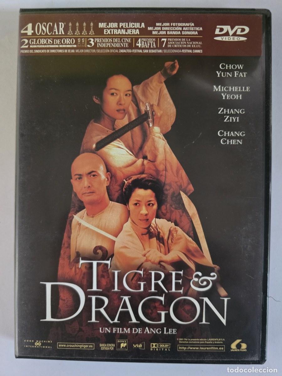 Cine: DVD Tigre y Dragon.Chow Yun Fat.Michelle Yeoh.Zhang Ziyi