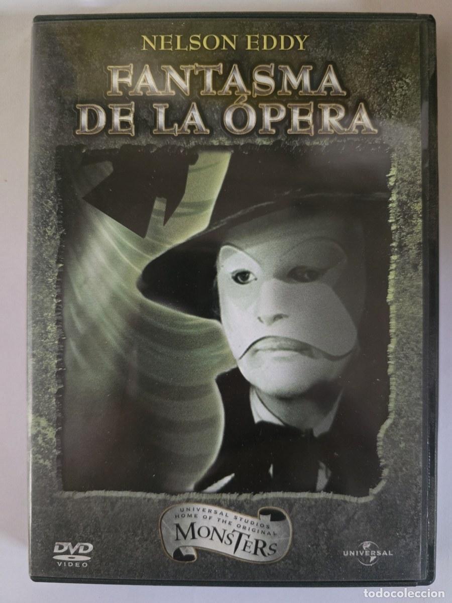 Cine: DVD El Fantasma de la &Oacute;pera.Nelson Eddy.Universal