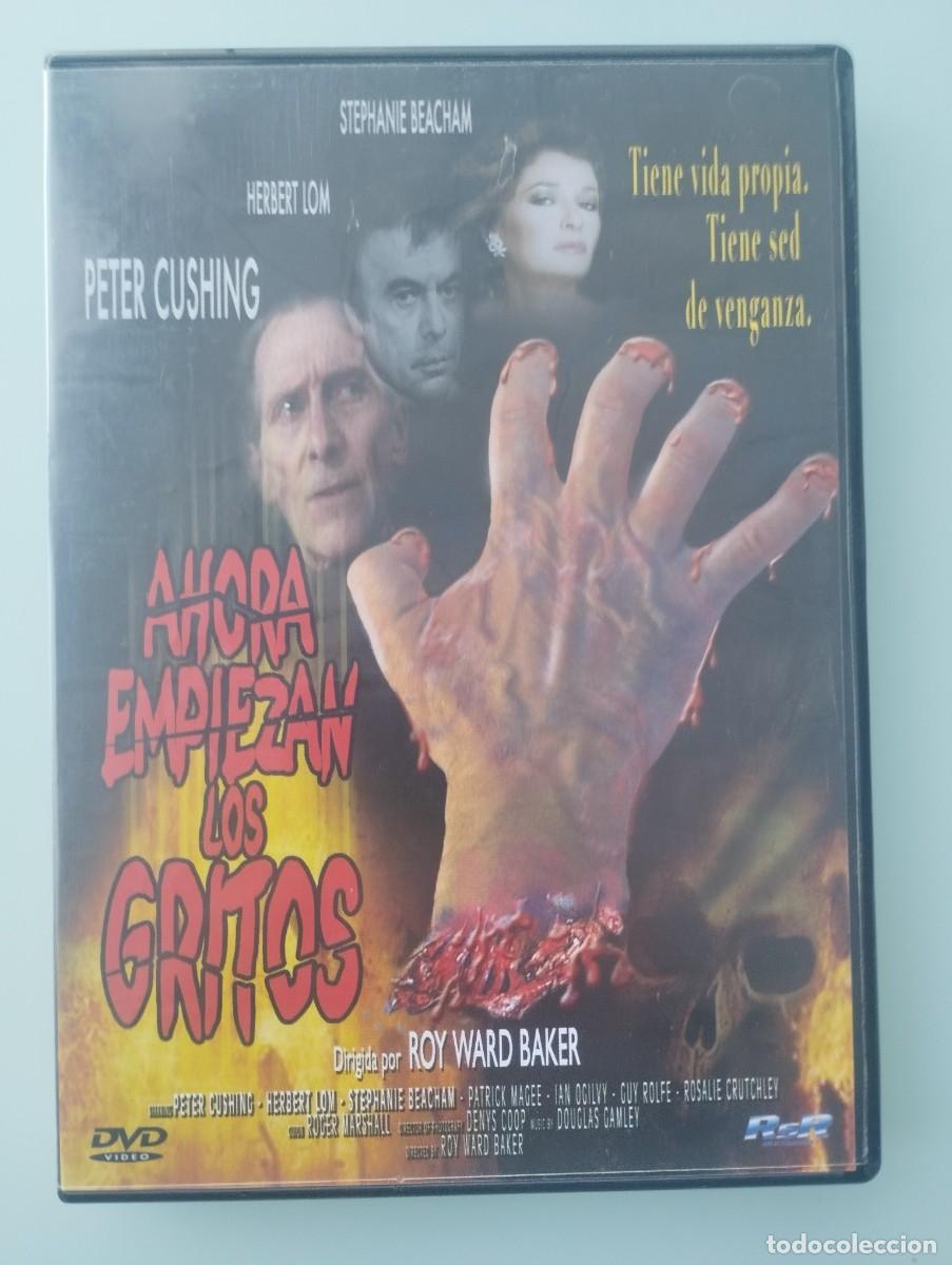 Cine: DVD Ahora empiezan los gritos de Roy Ward Baker con Peter Cushing en castellano e ingl&eacute;s