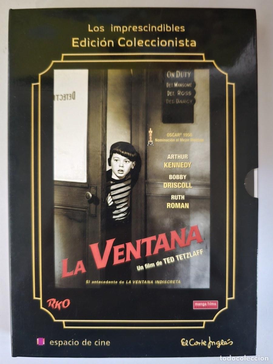 Cine: DVD La Ventana.Arthur Kennedy.Bobby Driscoll.Ruth Roman