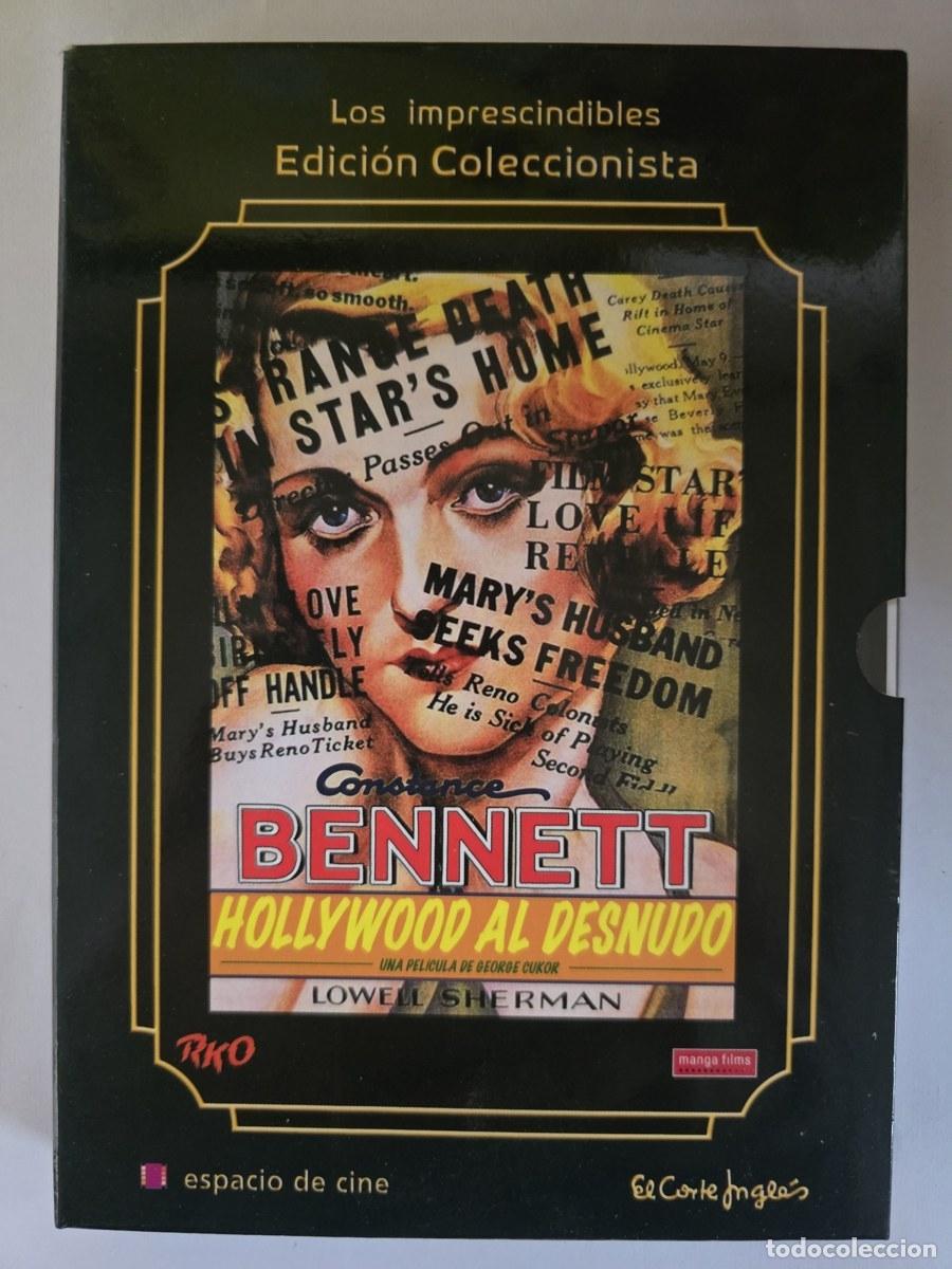 Cine: DVD Hollywood al Desnudo.Constance Bennett.Lowell Sherman.Manga Films