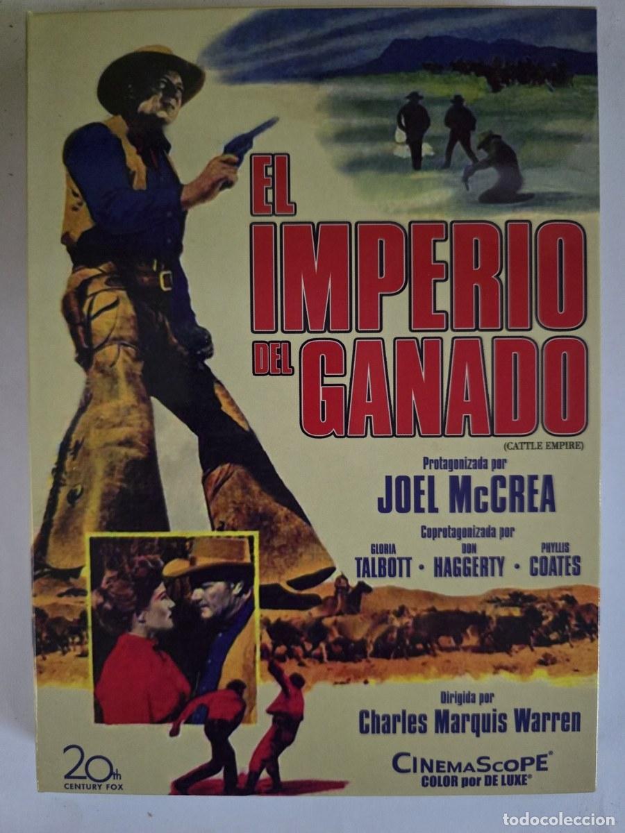 Cine: DVD El Imperio del Ganado.Joel McCrea.Gloria Talbott.Don Haggerty.Phyllis Coates
