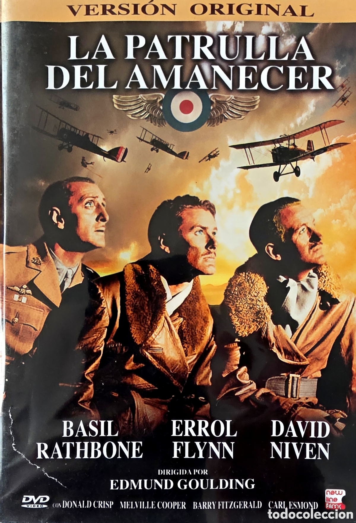 Cinema: LA PATRULLA DEL AMANECER ERROL FLYNN