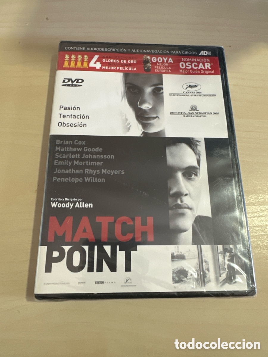 Cine: S235 match point dvd nuevo precintado