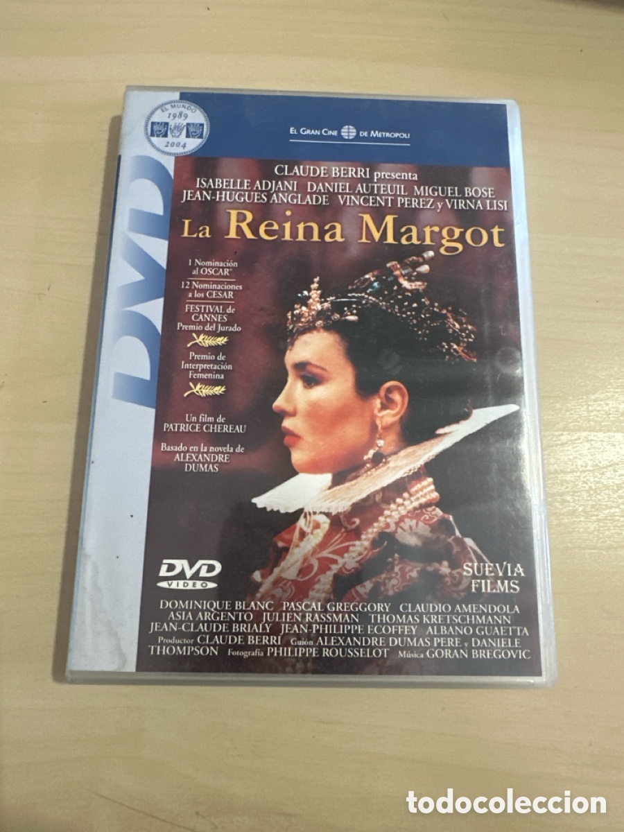 Cine: S339 la reina margot dvd segunda mano