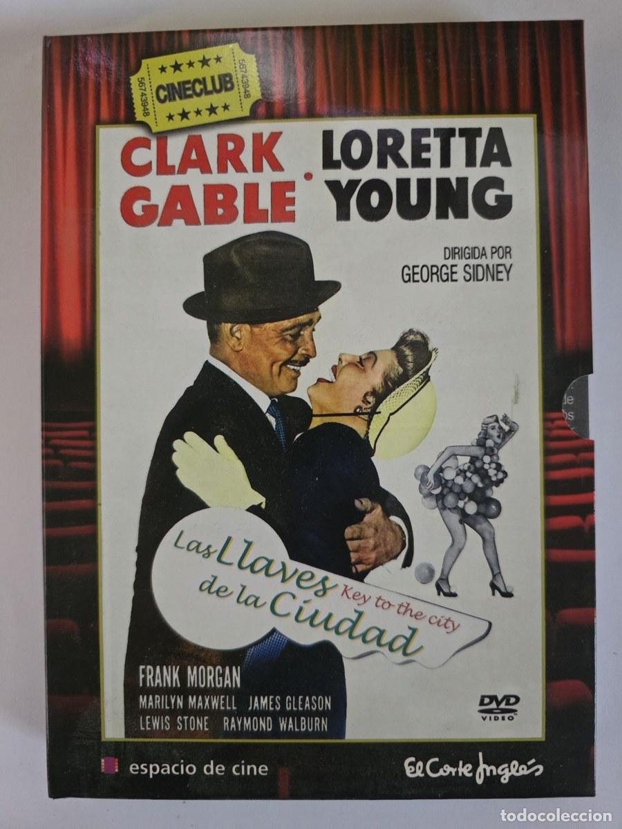 Cine: DVD Las Llaves de la Ciudad.Clark Gable.Loretta Young.Frank Morgan