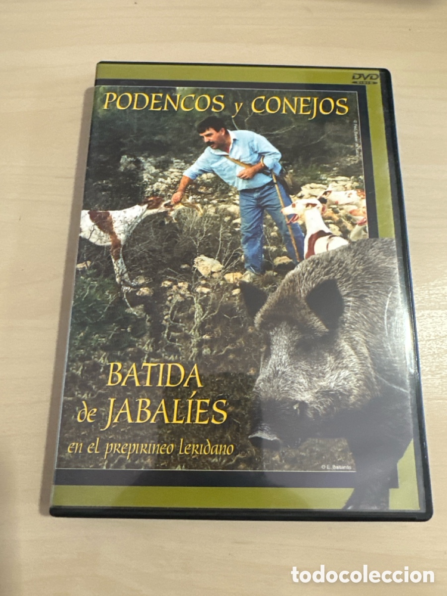 Cine: S339 podencos y conejos batida de jabal&iacute;s dvd segunda mano