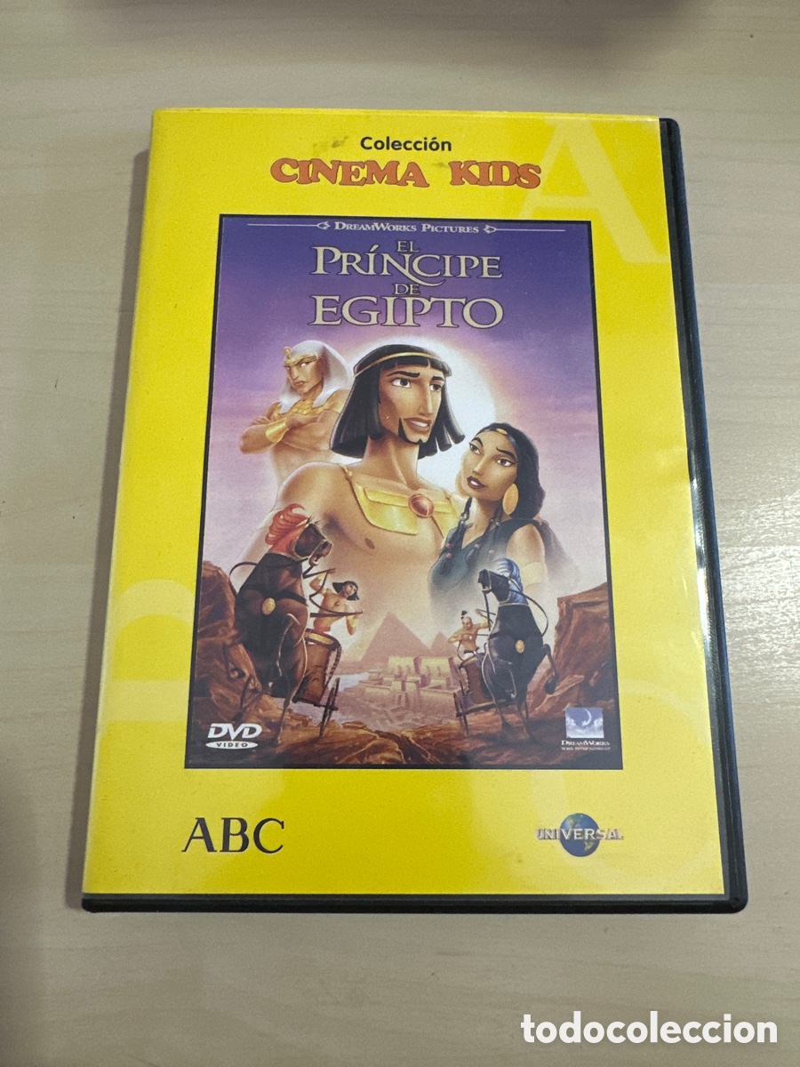 Cine: S339 el pr&iacute;ncipe de Egipto dvd segunda mano