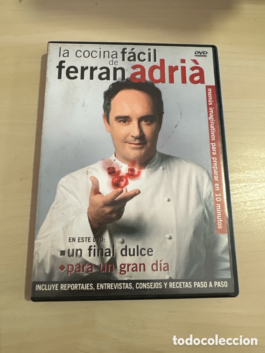 Cine: S339 la cocina f&aacute;cil de Ferran Adria un final dulce para un gran d&iacute;a dvd segunda mano