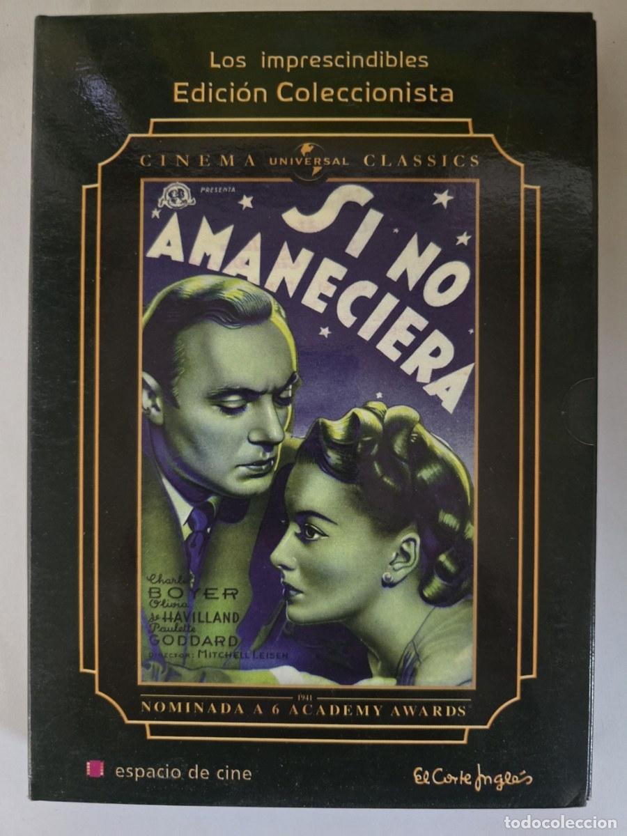 Cine: DVD Si No Amaneciera.Charles Boyer.Olivia de Havilland.Paulette Goddard