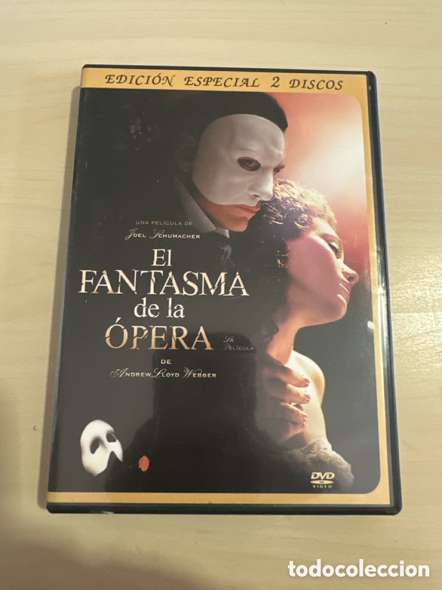 Cine: S205 el fantasma de la &oacute;pera dvd segunda mano