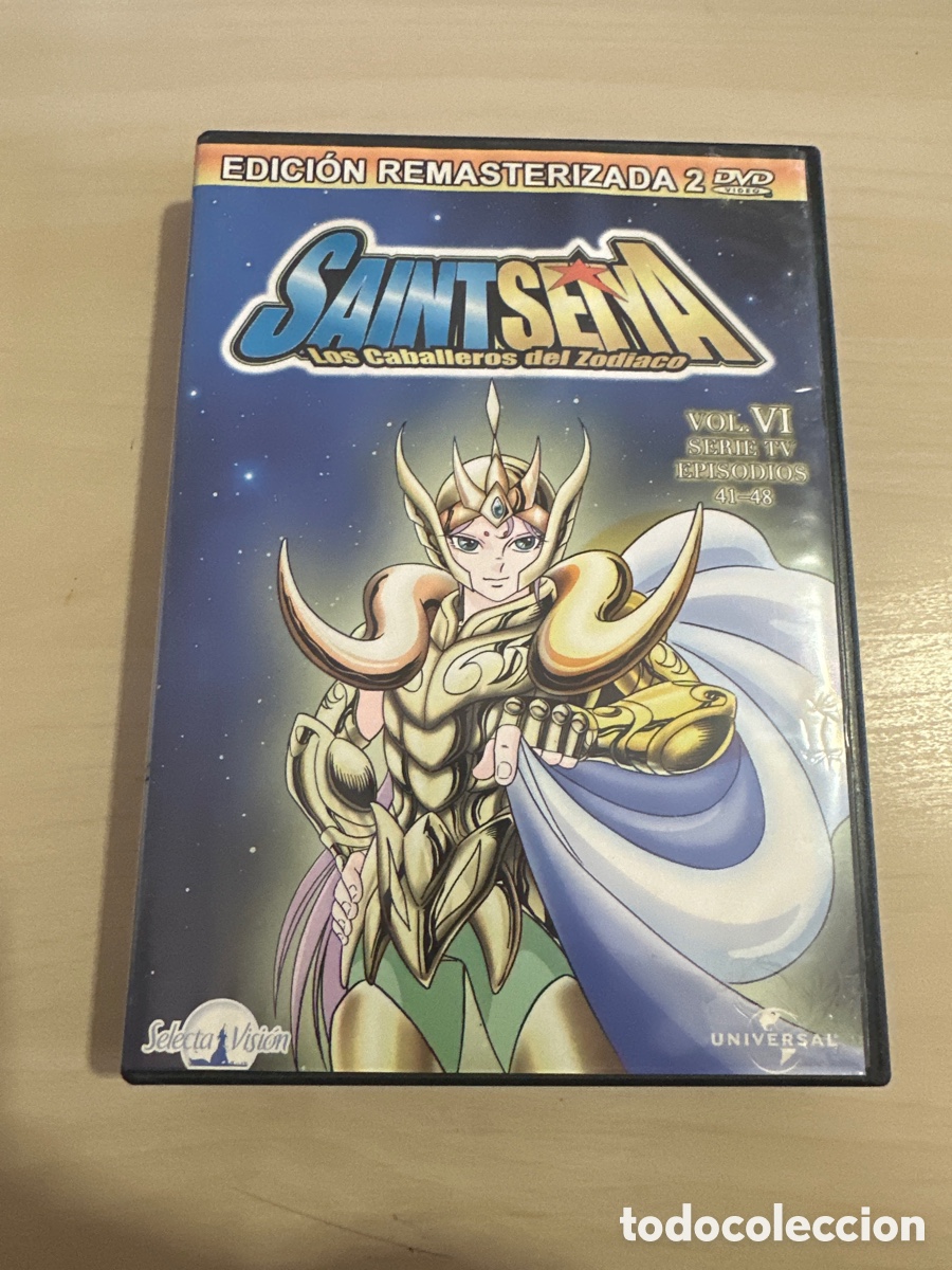 Cine: S205 saint seiya los caballeros del zod&iacute;aco vol VI dvd segunda mano