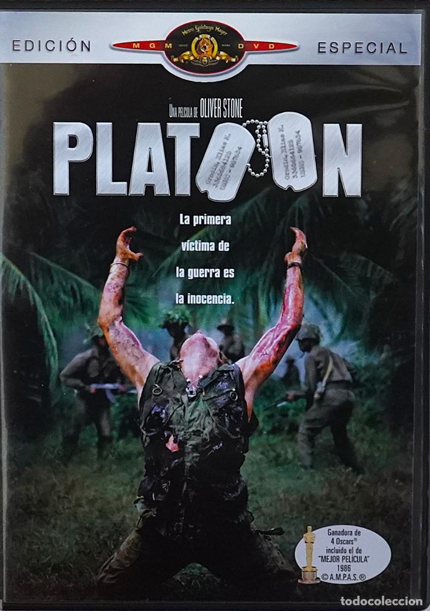 Cine: Platoon (Oliver Stone, 1986, Tom Berenger, Willem Dafoe, Charlie Sheen) (ed. especial) (ver fotos)