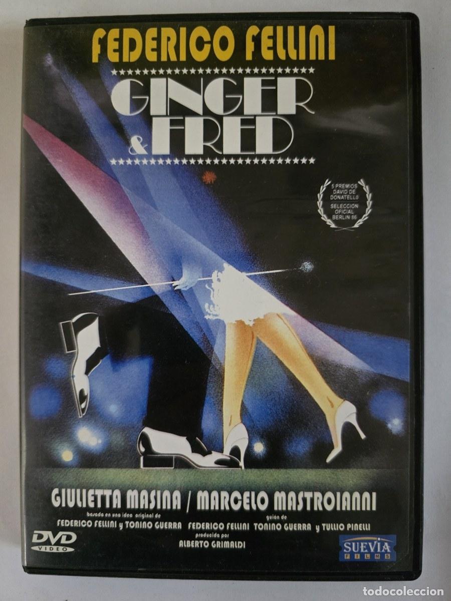 Cine: DVD Ginger & Fred.Giulietta Masina.Marcelo Mastroianni.Suevia Films