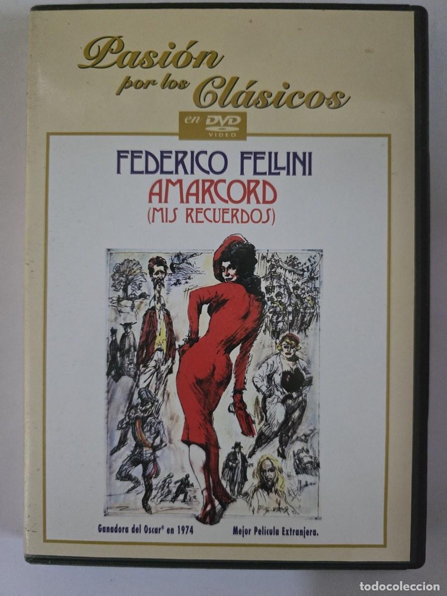 Cine: DVD Amarcord (Mis Recuerdos).Federico Fellini