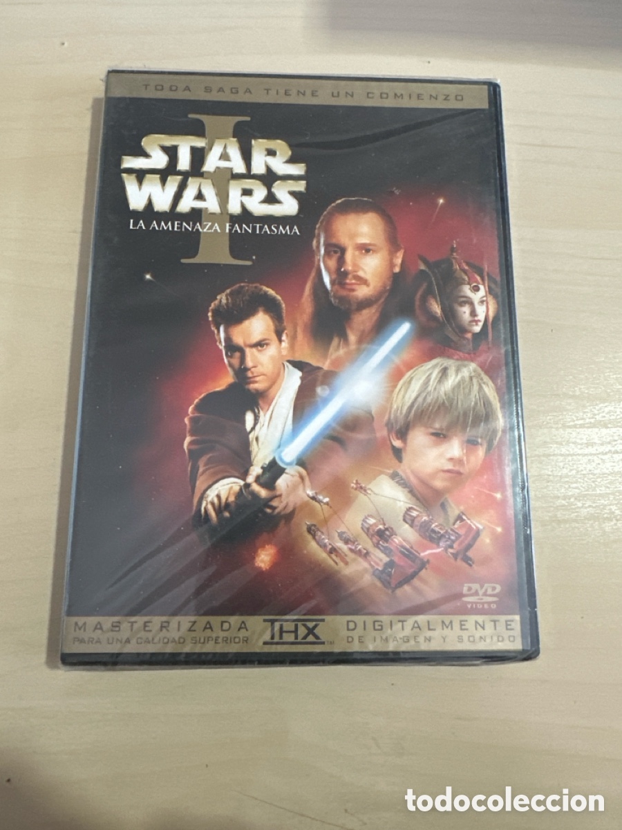 Cine: S205 star wars la amenaza fantasma dvd nuevo precintado