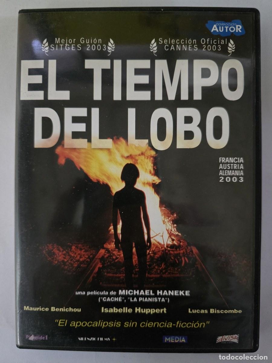 Cine: DVD El Tiempo del Lobo.Isabelle Huppert.Maurice Benichou.Lucas Biscombe