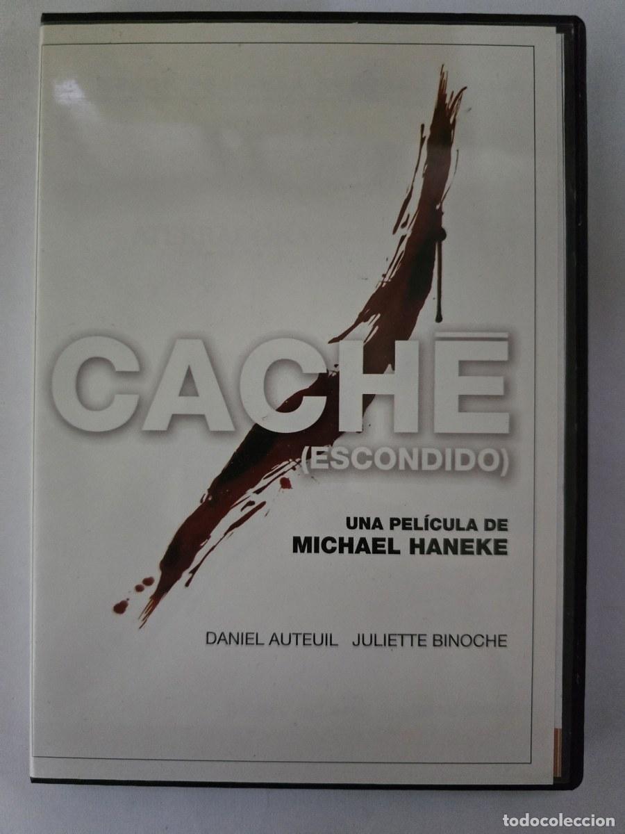 Cine: DVD Cach&eacute; (Escondido).Daniel Auteuil.Juliette Binoche