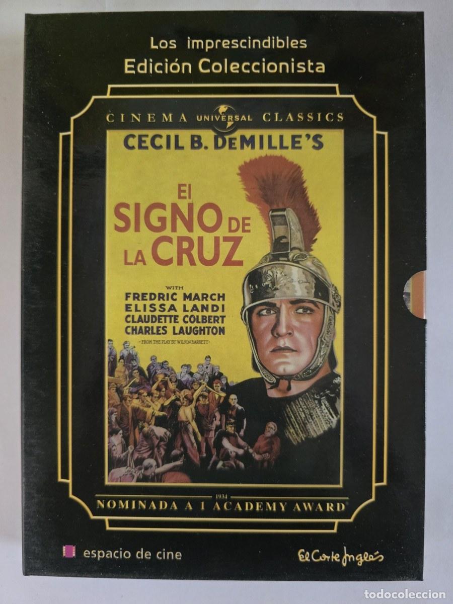 Cine: DVD El Signo de la Cruz.Fredric March.Elissa Landi.Claudette Colbert