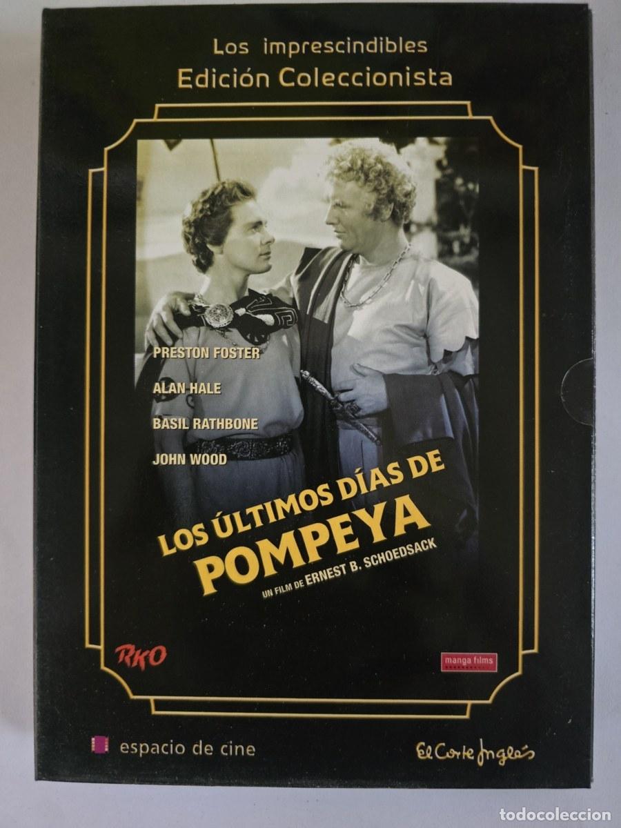 Cine: DVD Los &Uacute;ltimos D&iacute;as de Pompeya.Preston Foster.Alan Hale.Basil Rathbone.John Wood
