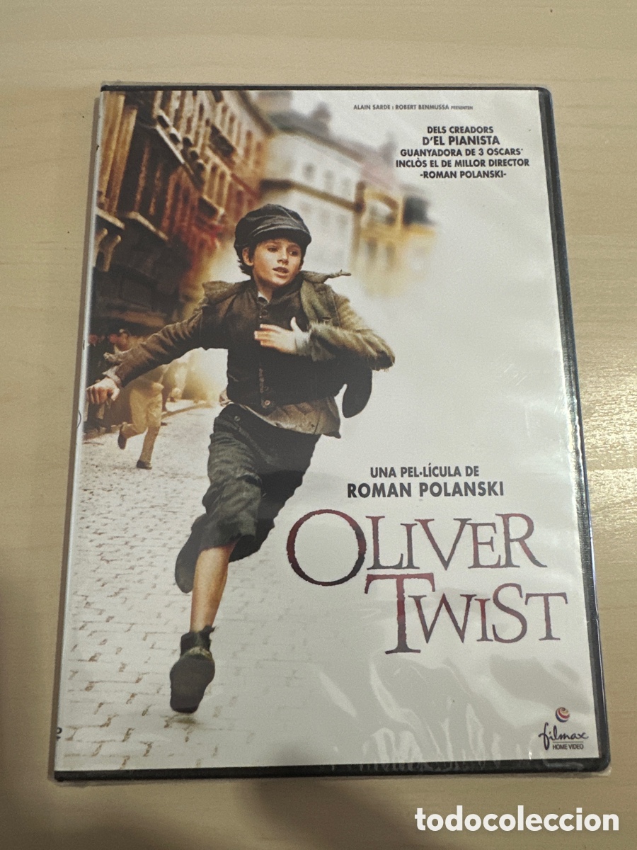 Cine: DVS38 Oliver twist dvd nuevo tapa fina
