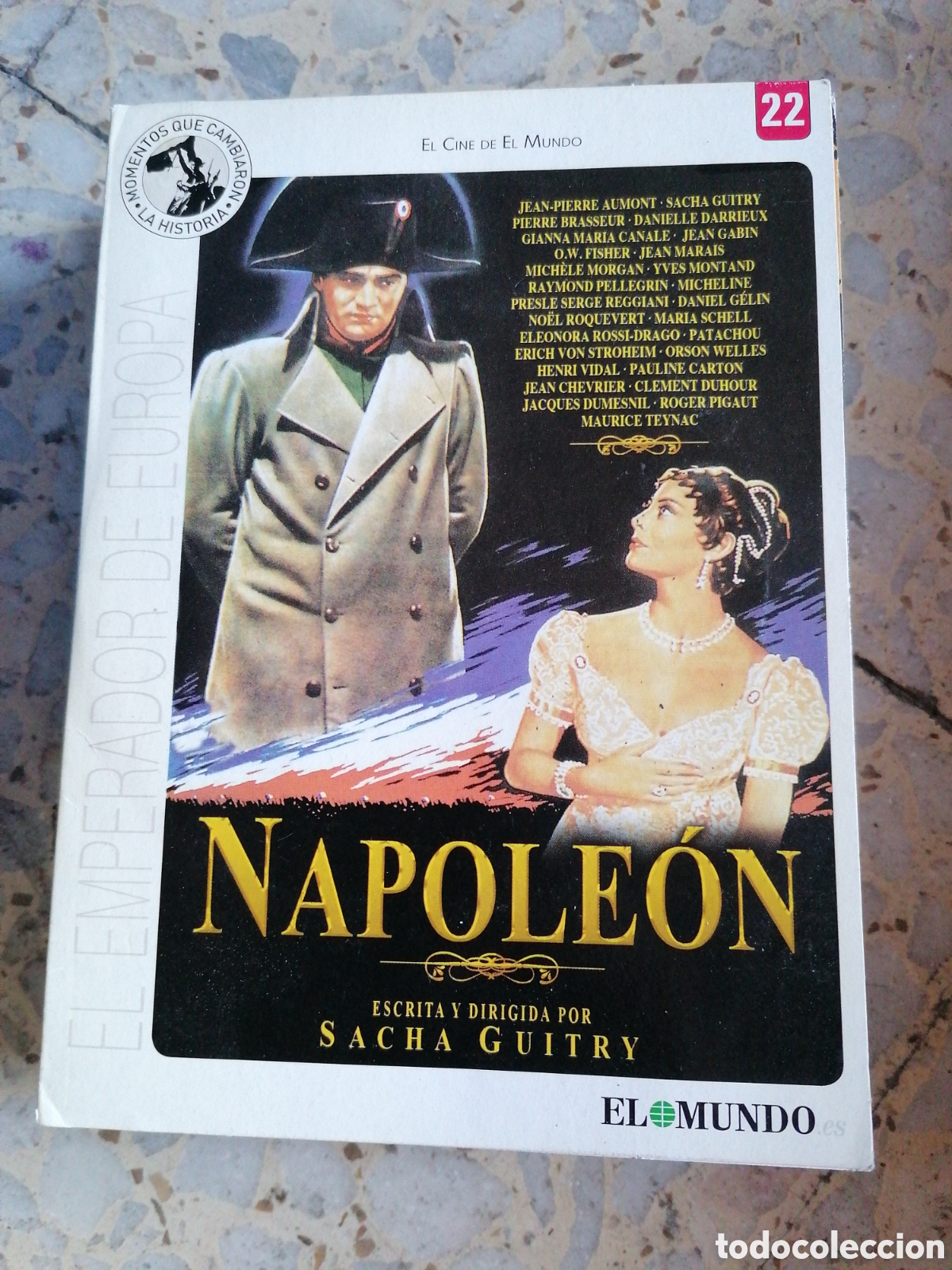 Cin&eacute;ma: DVD NAPOLEON SACHA GUITRY SOBRE DE CARTON EL MUNDO