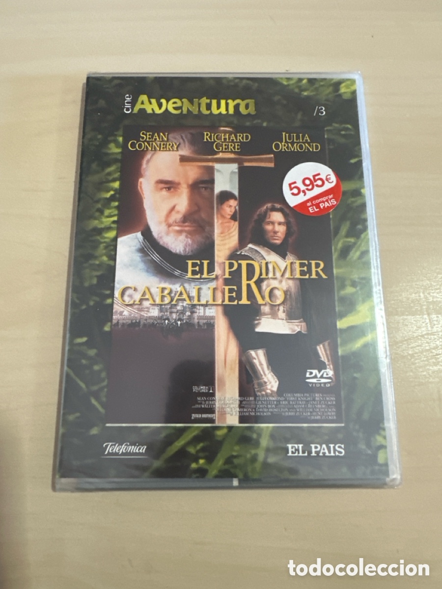 Cine: DVS38 el primer caballero dvd nuevo tapa fina