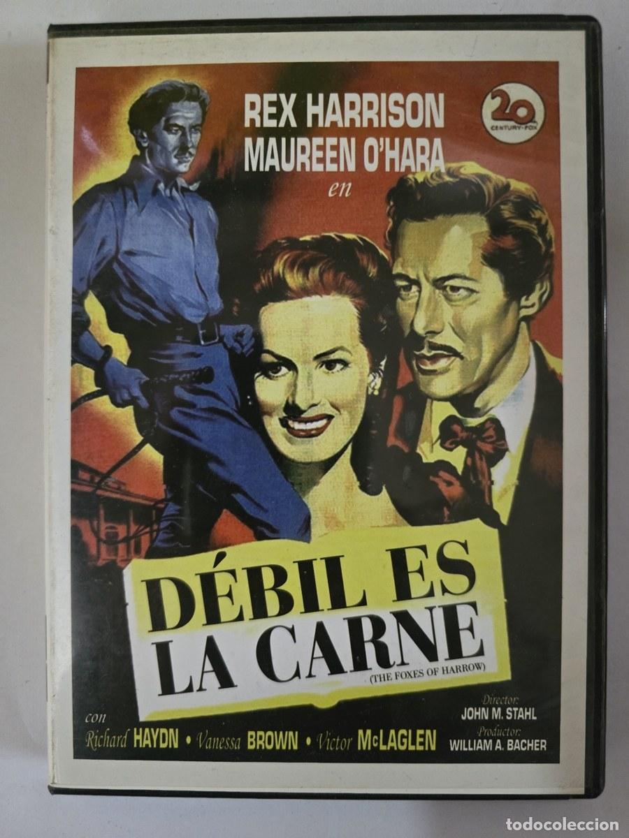 Cine: DVD D&eacute;bil es la Carne.Rex Harrison.Maureen O'Hara