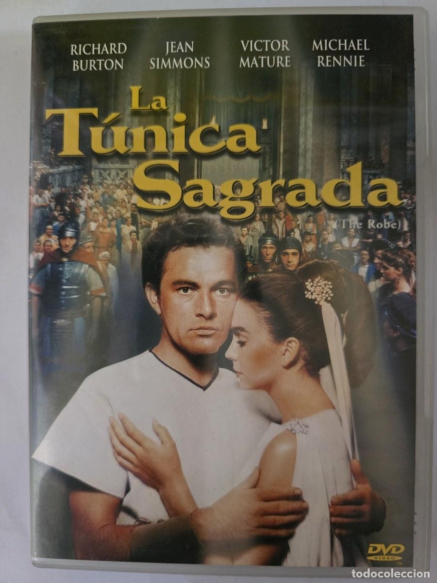 Cine: DVD La T&uacute;nica Sagrada.Richard Burton.Jean Simmons.Victor Mature.Michael Rennie
