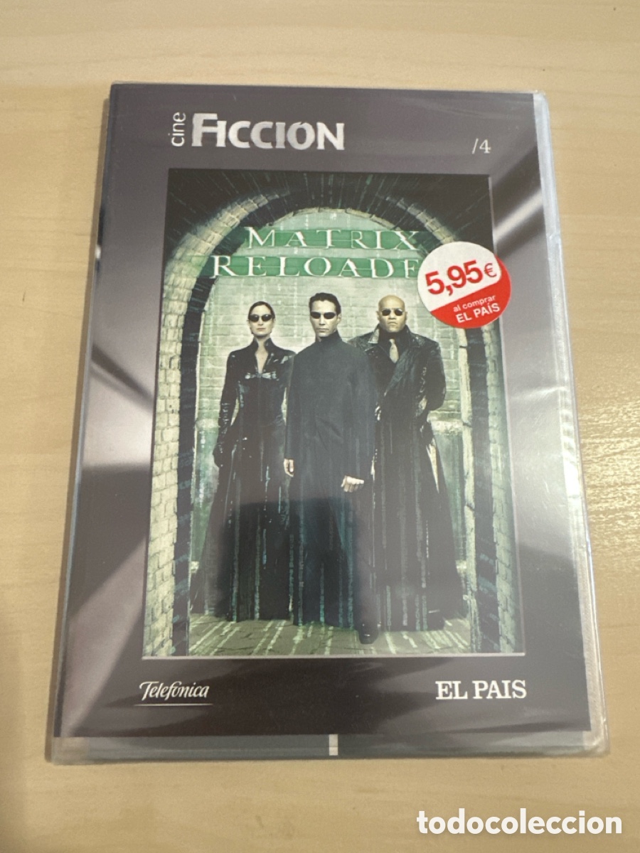 Cine: DVS38 matrix reloaded dvd nuevo tapa fina