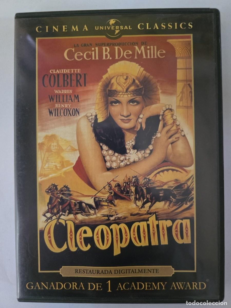 Cine: DVD Cleopatra.Claudette Colbert.Warren William.Henry Wilcoxon