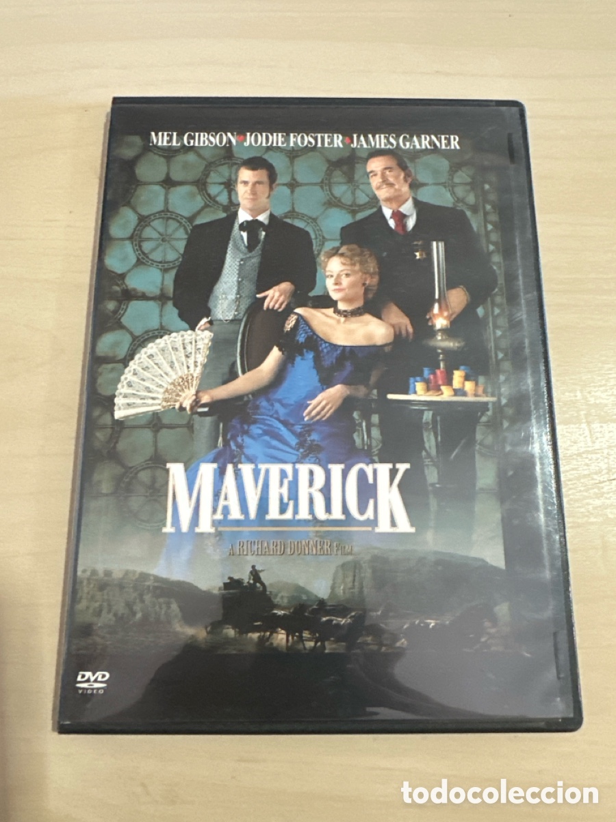 Cine: DVS38 Maverick dvd segunda mano tapa fina
