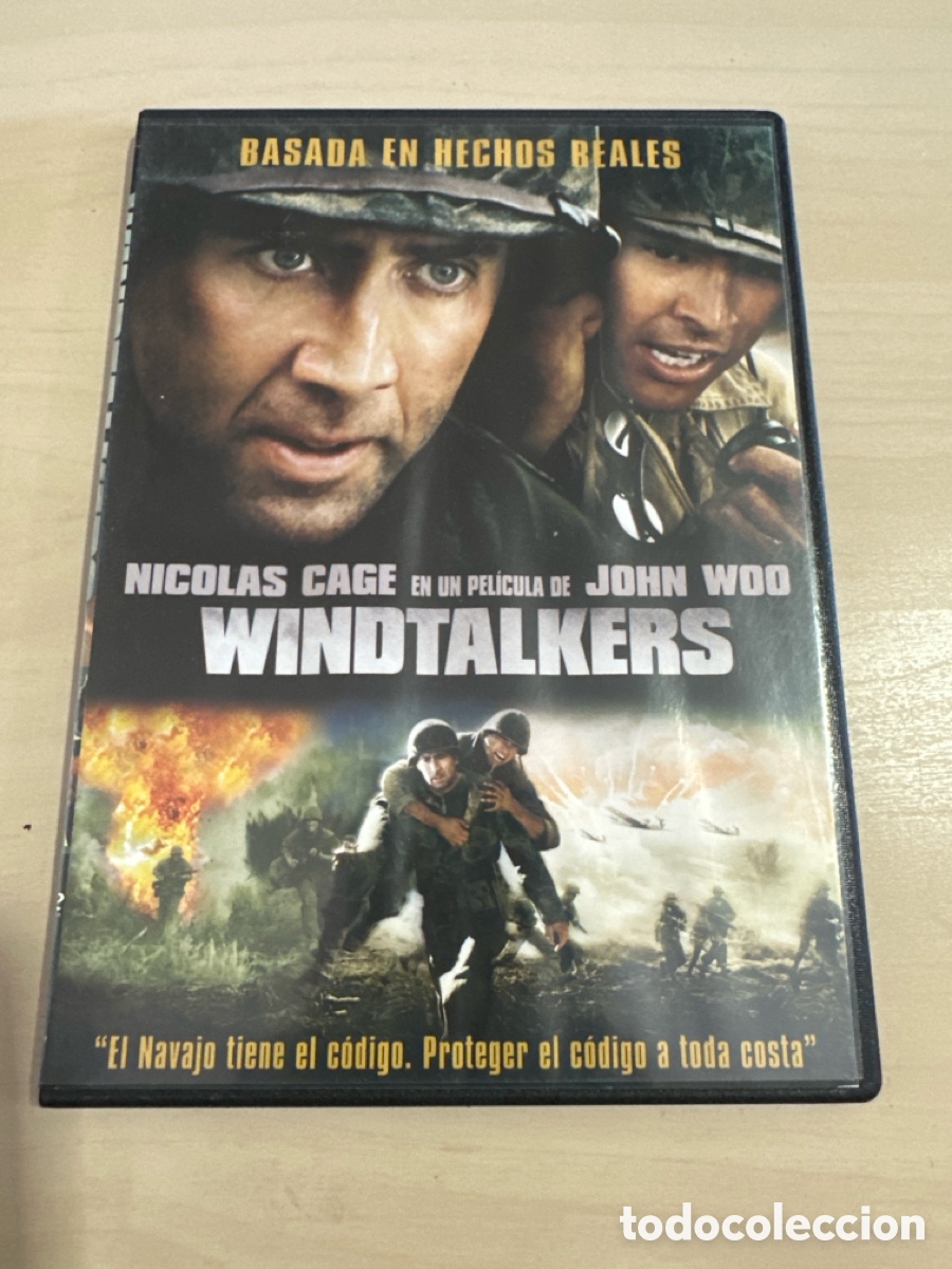 Cine: DVS38 windtalkers dvd segunda mano tapa fina
