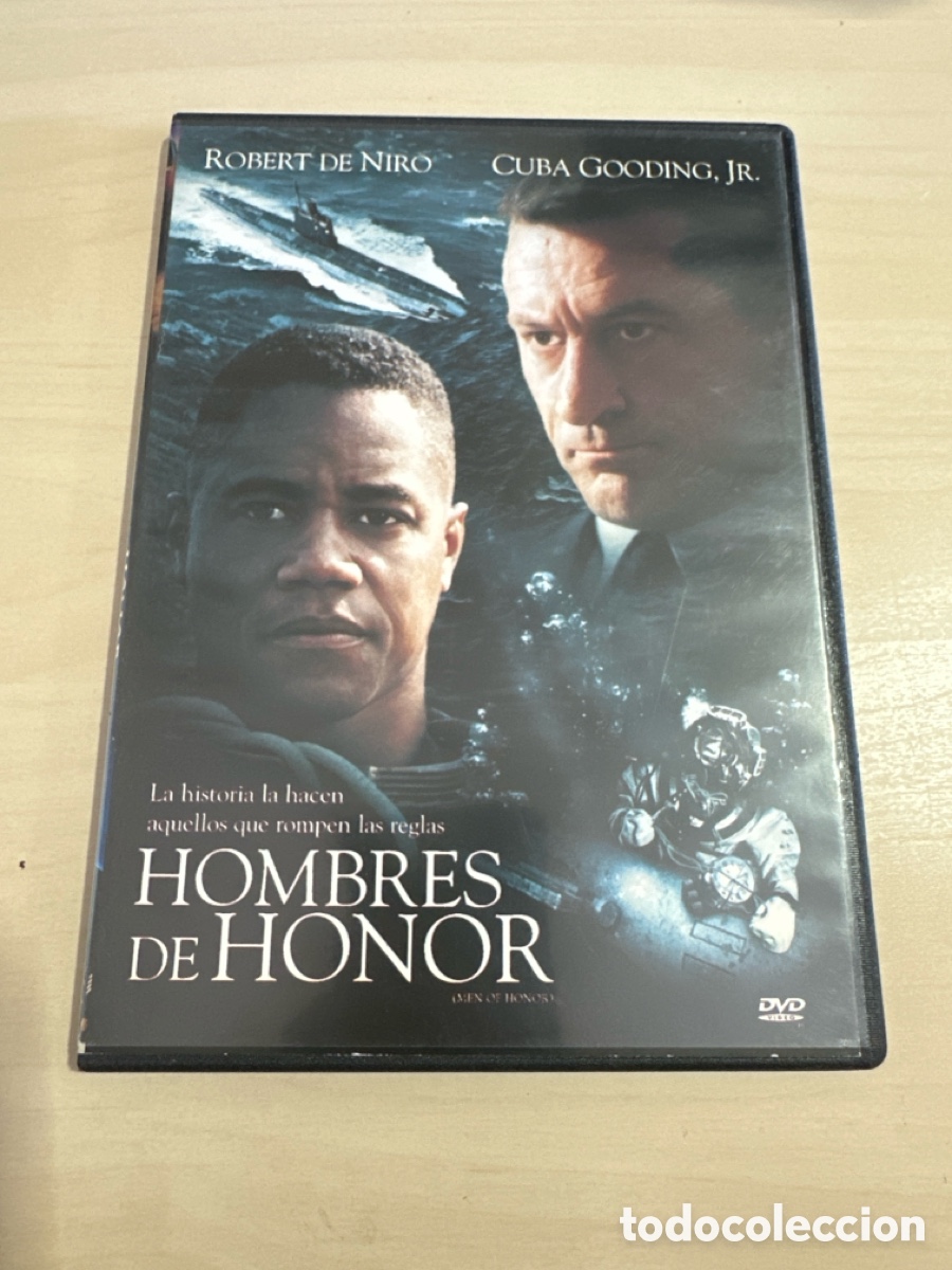 Cine: DVS38 hombres de honor dvd segunda mano tapa fina
