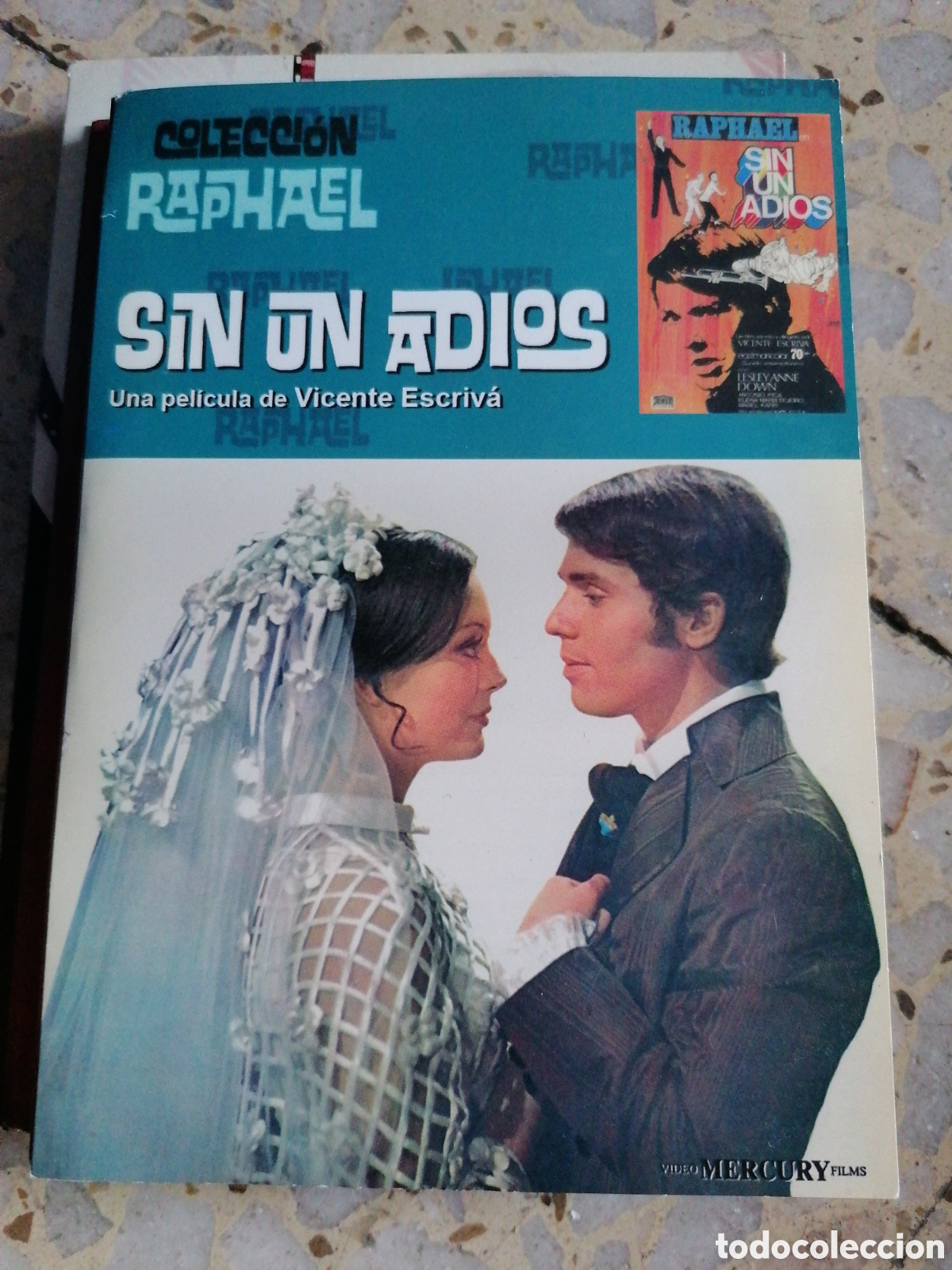 Kino: DVD SIN UN ADIOS COLECCION RAPHAEL VICENTE ESCRIVA SOBRE DE CARTON