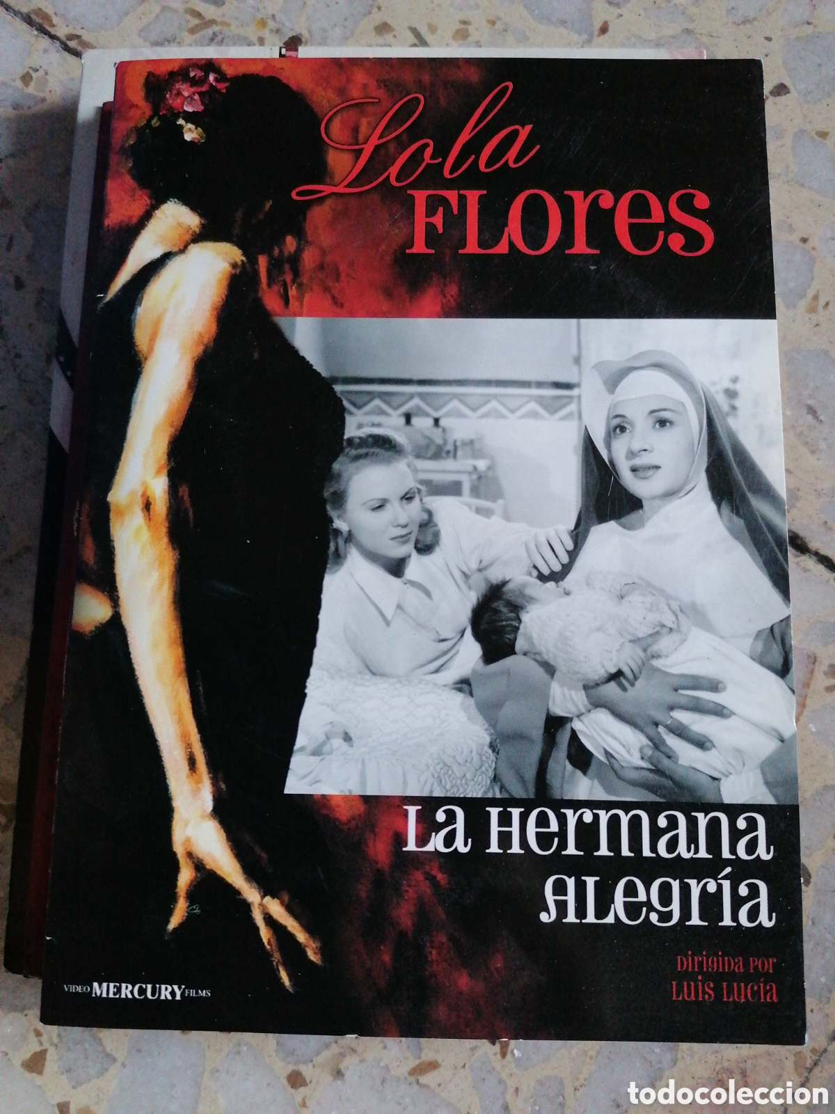 Cinema: DVD LA HERMANA ALEGRIA LOLA FLORES SOBRE DE CARTON
